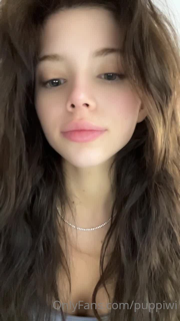 She showed her nipple piercings to her subscribers